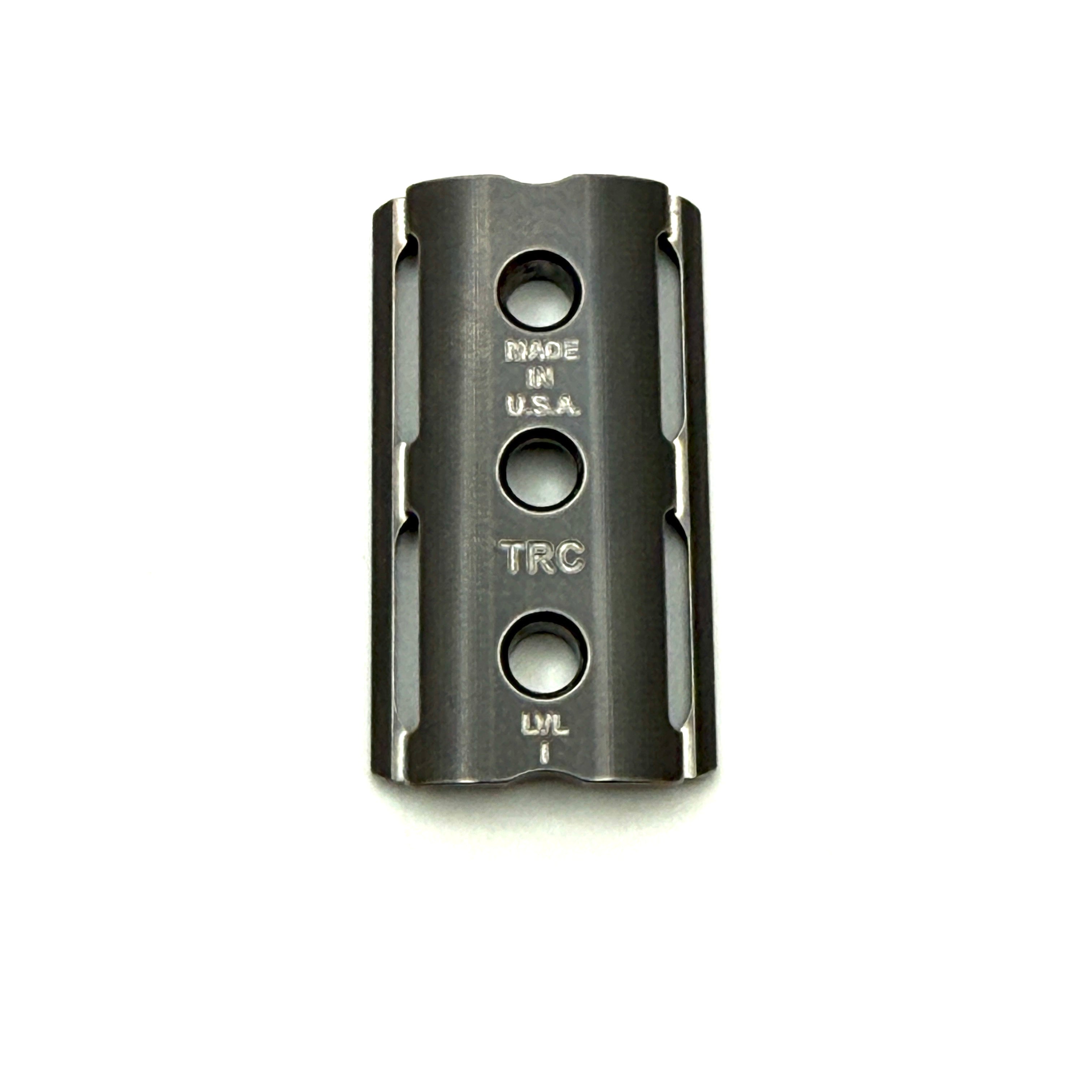 TRC - Stainless Steel Double Edge Safety Razor - Tumbled - – The