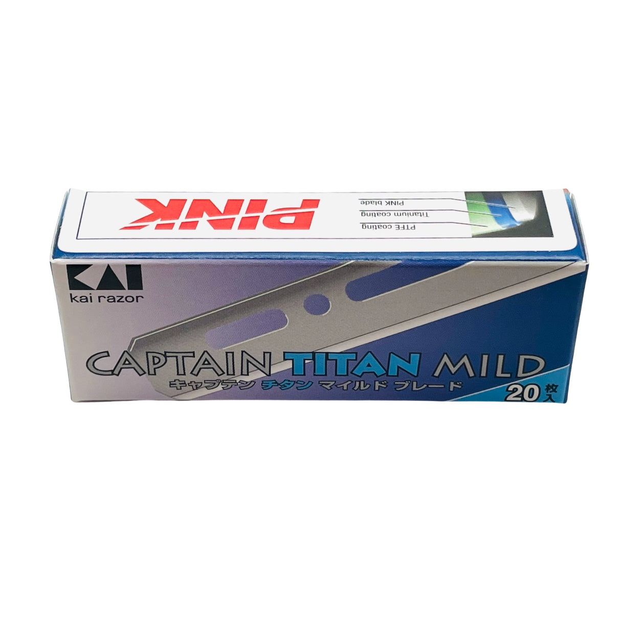 Kai - Captain Titan Mild Pink Razor Blades