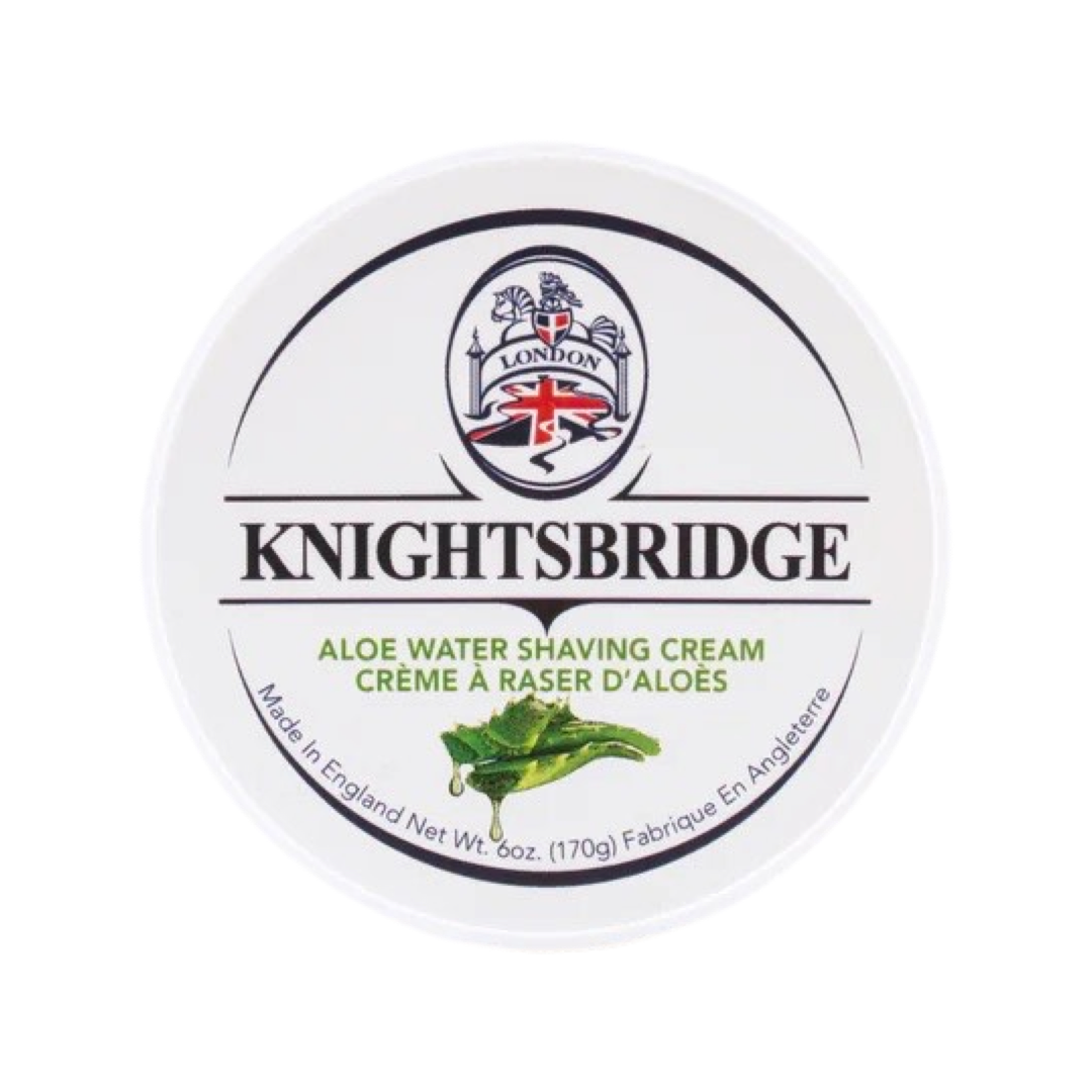 Knightsbridge - Aloe Water Shaving Cream 170g
