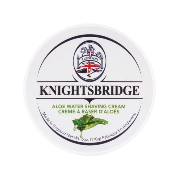 Knightsbridge - Aloe Water Shaving Cream 170g