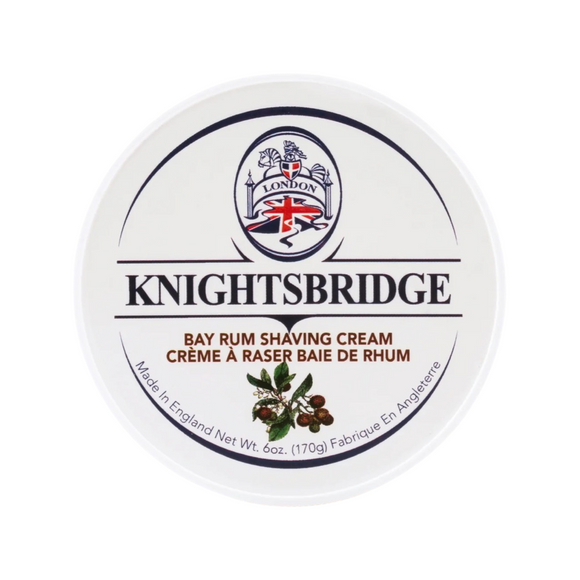 Knightsbridge - Bay Rum Shaving Cream 170g