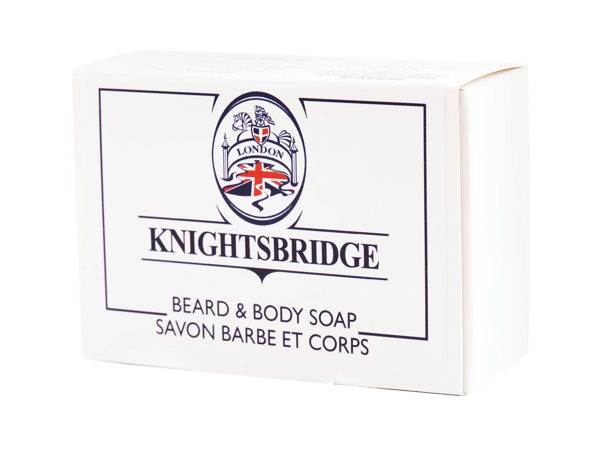 Knightsbridge - Rought Cut Beard & Body Soap - Refreshing Mint - 200g