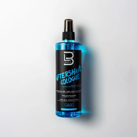 L3VEL3 - Aqua - Aftershave Cologne - 400ml