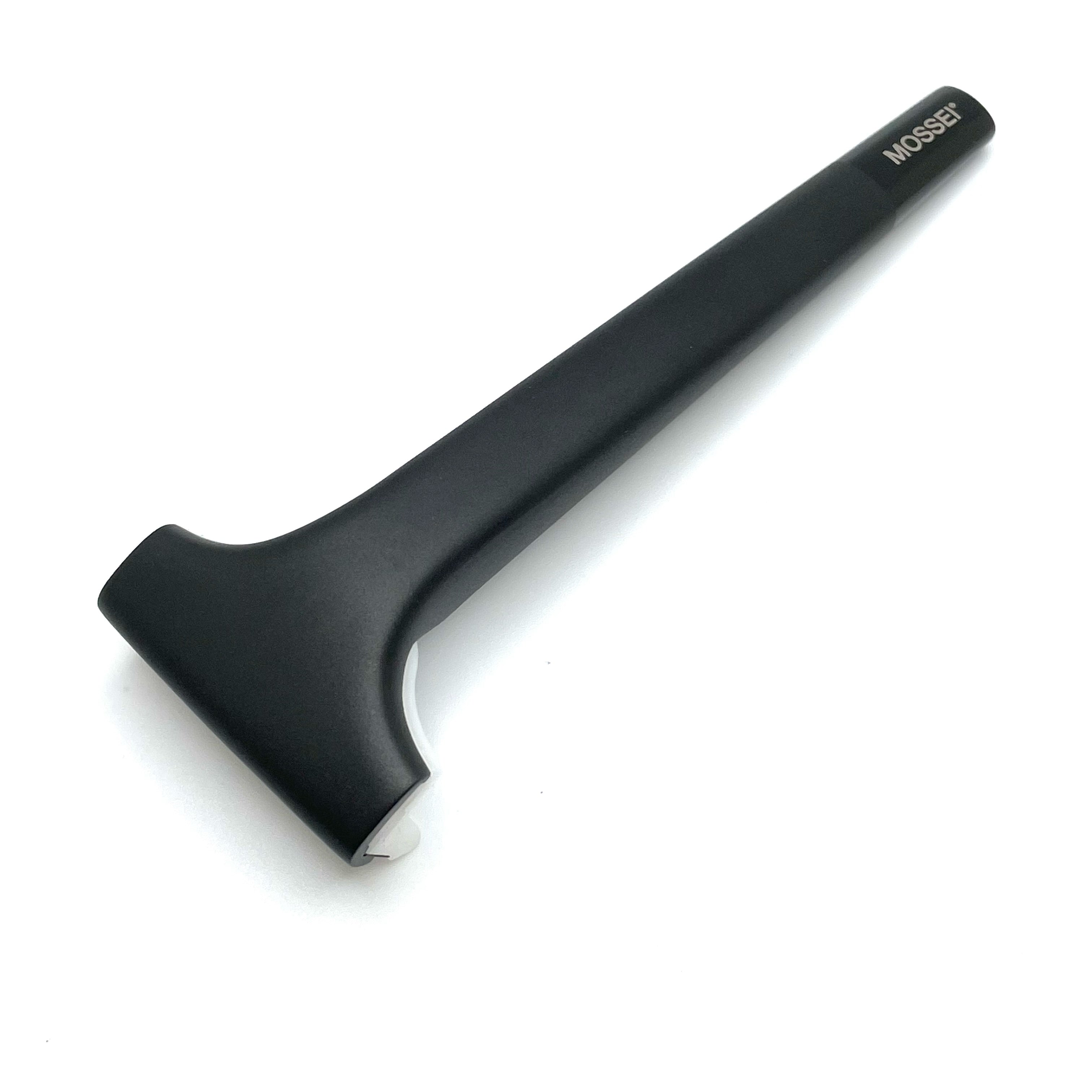 PROTOTYPE OPTION MCRSS／BARRISTER NYLON MOSSEI - Mono Single Edge Injector Safety Razor - Midnight Black