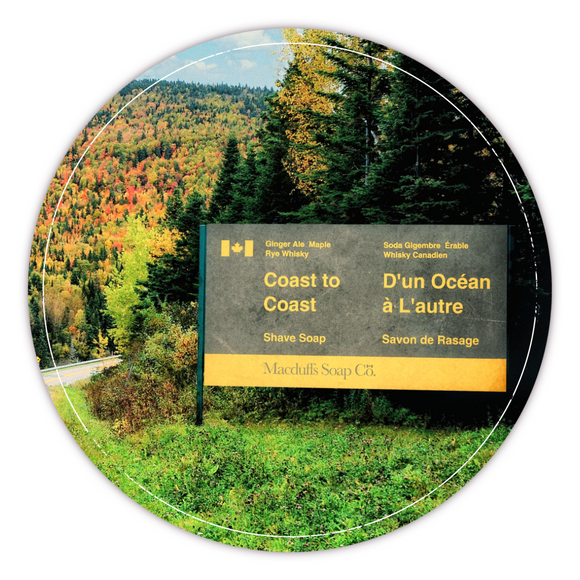 MacDuffs Soap Co. - Coast to Coast - Shaving Soap