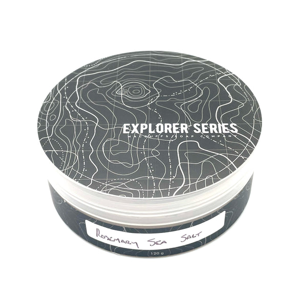 MacDuffs Soap Co. - Rosemary Sea Salt - Shaving Soap