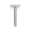 Tatara Masamune Stainless Steel Open Comb Double Edge Safety Razor Matte
