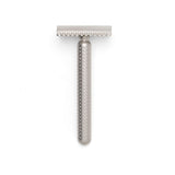 Tatara Masamune Stainless Steel Open Comb Double Edge Safety Razor Matte