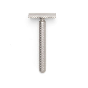 Tatara Masamune Stainless Steel Open Comb Double Edge Safety Razor Matte