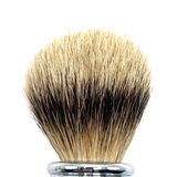 Merkur - Silvertip Badger Bright Chrome - Shaving Brush