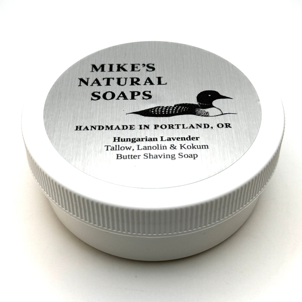 Mikes Natural Soap Hungarian Lavender Shaving Soap 5oz
