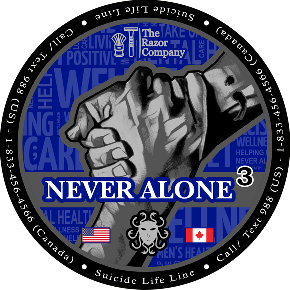 Never Alone³ - Special Edition Ultima Shave Soap - 4oz