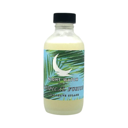 Night Watch Soap Co. - Tropical Fusion - Artisan Aftershave Splash - 4oz
