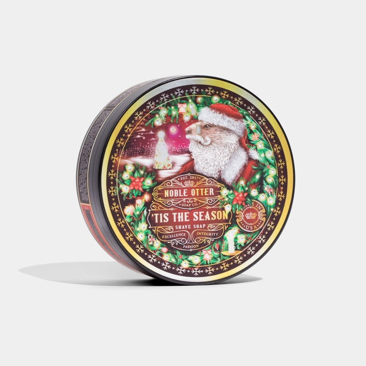 Noble Otter -  Tis the Season - Seasonal Shave Soap