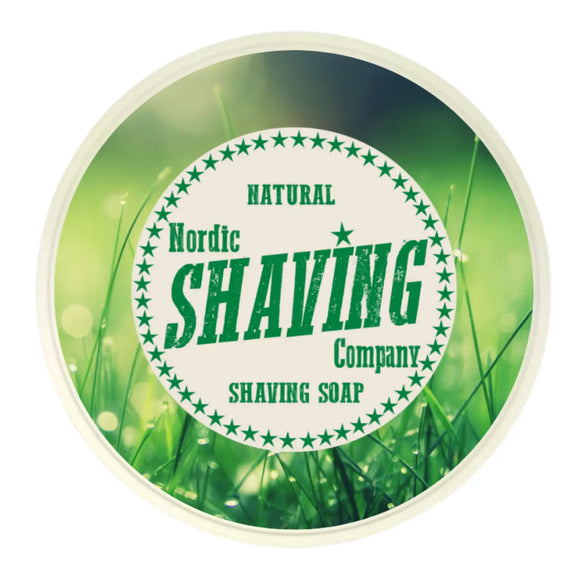 Nordic Shaving Company - Natural Unscented - Premium Shaving Soap - 5oz