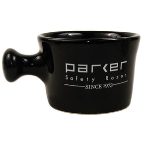 Parker Black Apothecary Shaving Mug