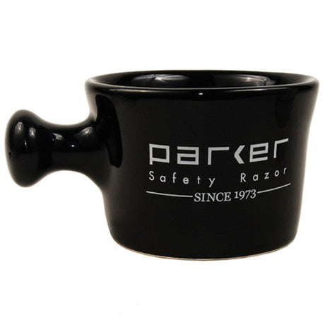 Parker Black Apothecary Shaving Mug