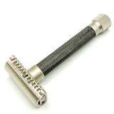 Parker - Variant Adjustable Safety Razor Open Comb – Graphite