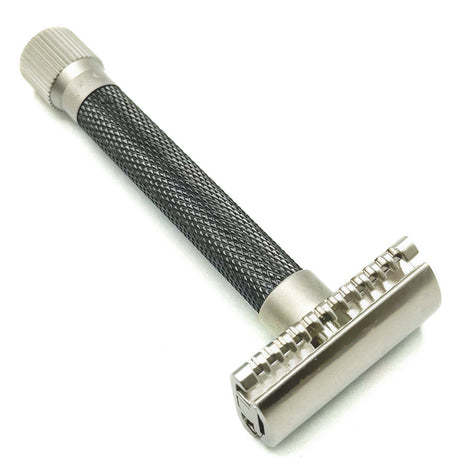 Parker - Variant Adjustable Safety Razor Open Comb – Graphite