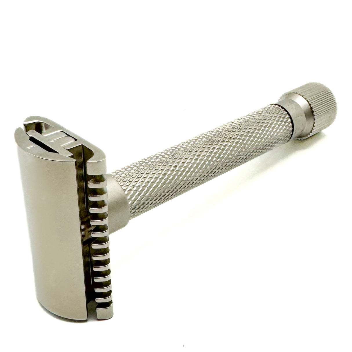 Parker - Variant Adjustable Safety Razor Open Comb – Satin Chrome