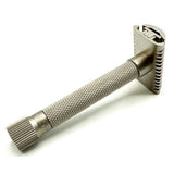 Parker - Variant Adjustable Safety Razor Open Comb – Satin Chrome