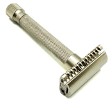 Parker - Variant Adjustable Safety Razor Open Comb – Satin Chrome