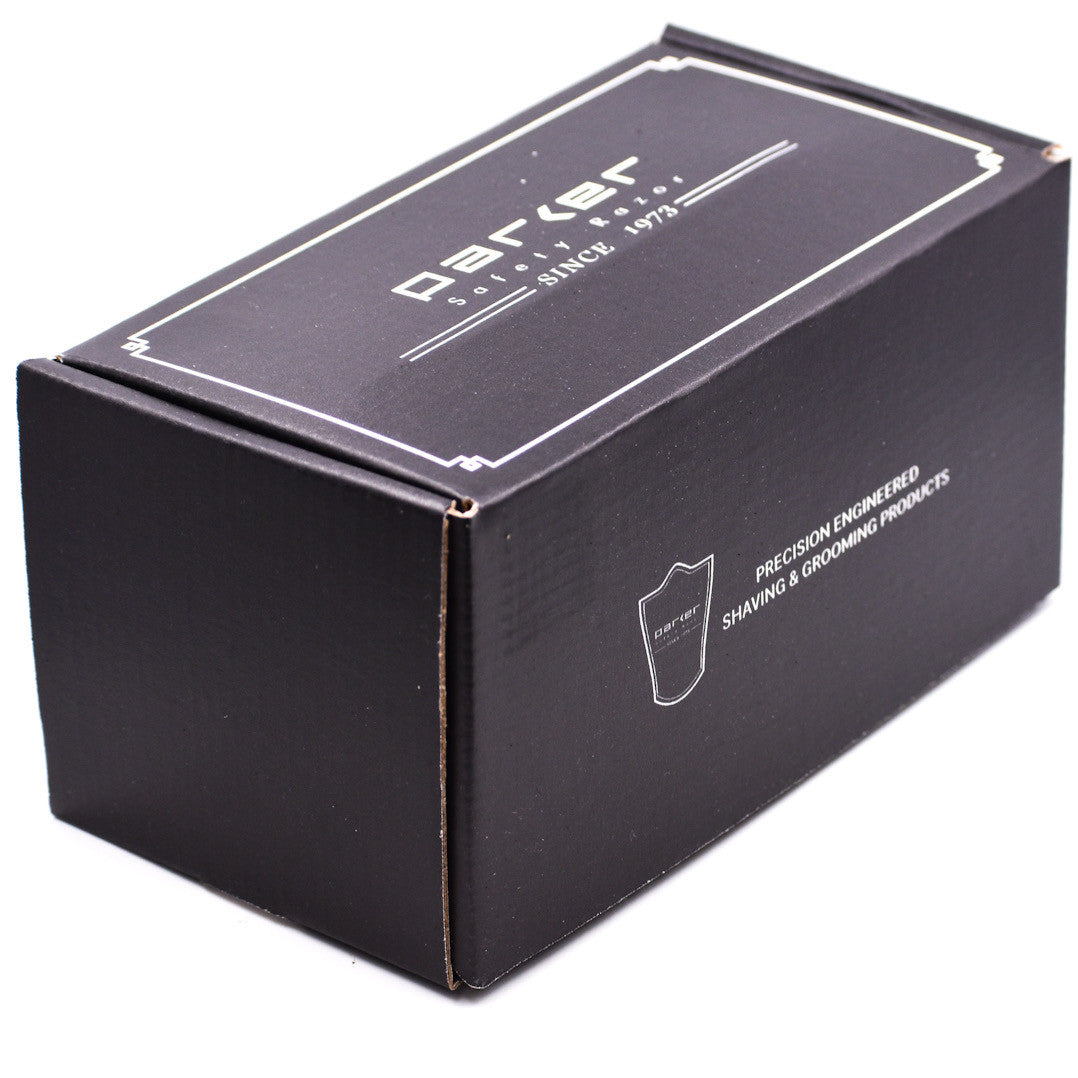 Parker SR1 Straight Razor & Pure Badger Brush 3-Piece Shave Set