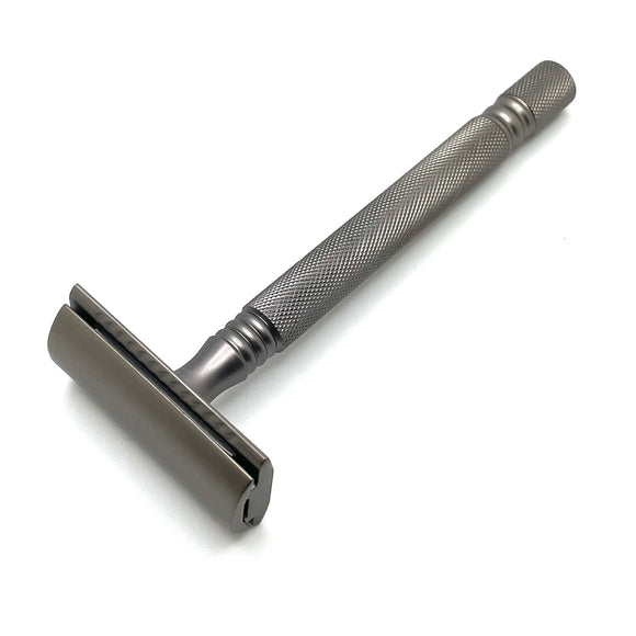Pearl - Double Edge Safety Razor - Graphite Black