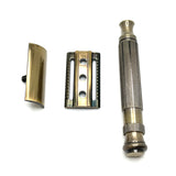 Pearl - Double Edge Safety Razor L-55 Antique Brass (Close Comb)