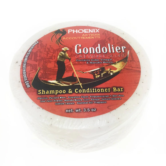 Phoenix Artisan Accoutrements - Gondolier Conditioning Shampoo Puck
