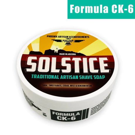 Phoenix Artisan Accoutrements - Solstice - Formula CK-6 Shaving Soap - 4oz
