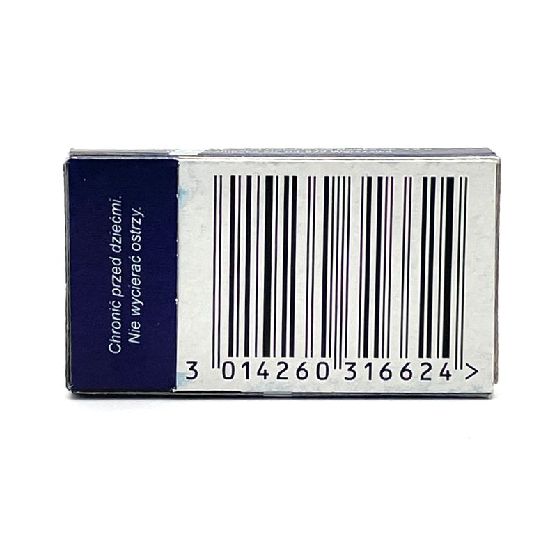 Polsilver - Super Iridium Double Edge Razor Blades - Pack of 5 Blades