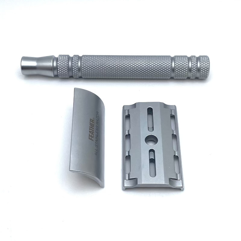 Pre-Owned - Feather - AS-D2 Stainless Steel Double Edge Safety Razor