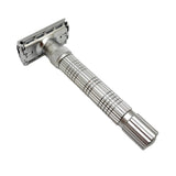 Pre-Owned Vikings Blade The Emperor "Frosted Chrome" Double Edge Safety Razor 