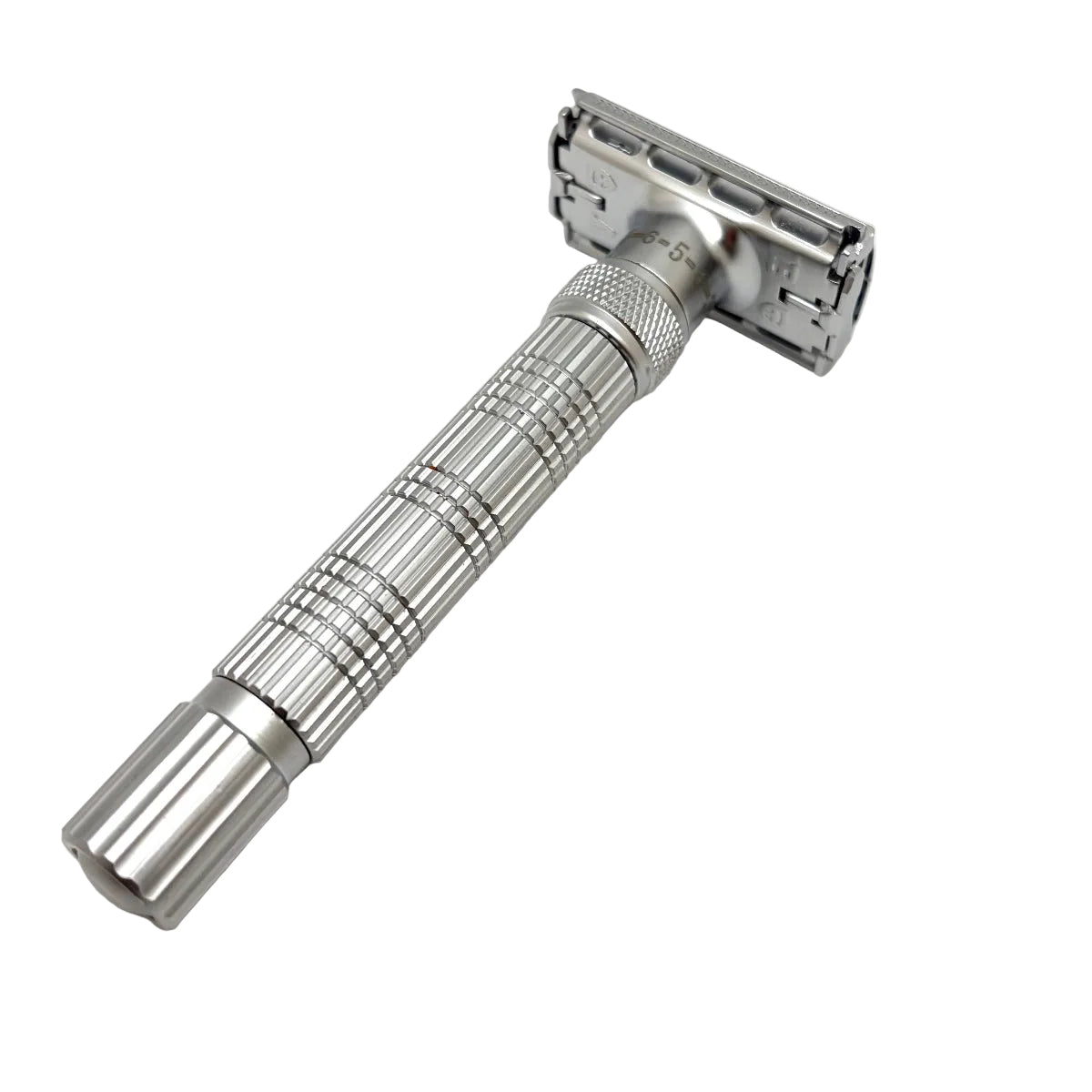 Pre-Owned Vikings Blade The Emperor "Frosted Chrome" Double Edge Safety Razor 