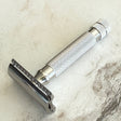 RazoRock - GOAT - 316L Stainless Steel Double Edge Safety Razor - Hollow HD 82mm Handle