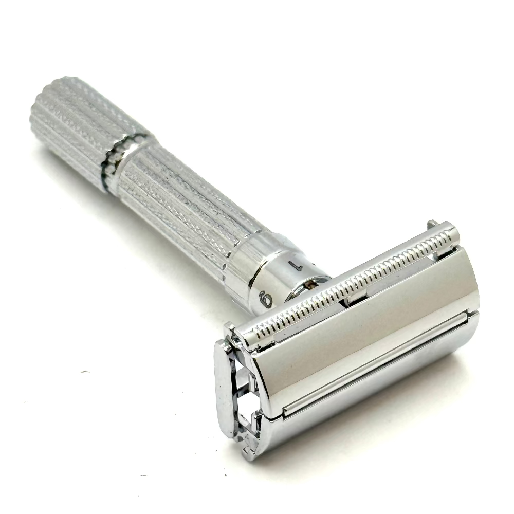 Replica Razors Fat Guy Double Edge Safety Razor Chrome