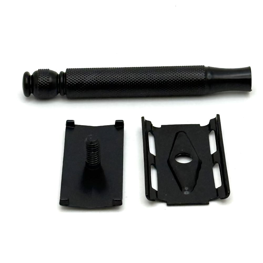 Replica Razors Replitech 1965 Tech Double Edge Safety Razor Black