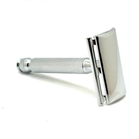 Replica Razors Replitech 1965 Tech Double Edge Safety Razor Chrome