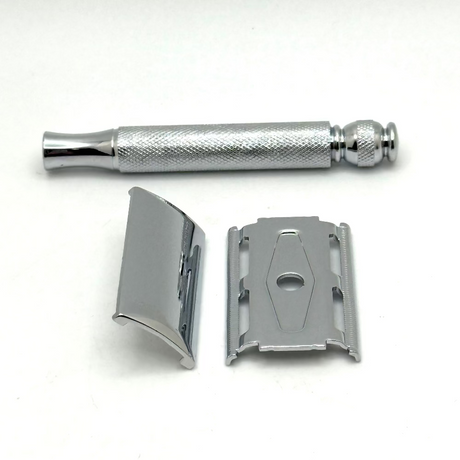 Replica Razors Replitech 1965 Tech Double Edge Safety Razor Chrome