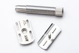 Rex Supply Co. - Sentry Slant - Stainless Steel Double Edge Safety Razor
