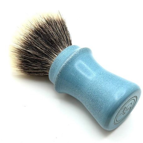 Ritual Shaving - Light Blue - Polished Concrete Shaving Brush - 26mm G5C Knot