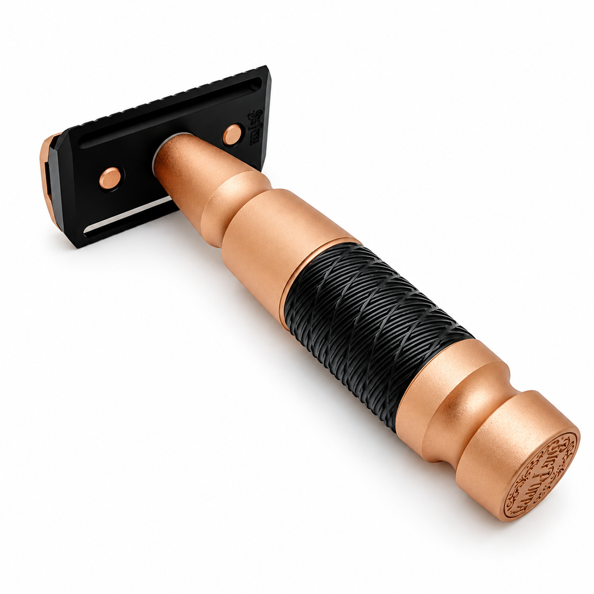 Alpha Shaving Works Big Poppa Double Edge Aluminum Safety Razor