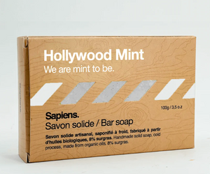 Sapiens - Hollywood Mint - Solid Soap 100g
