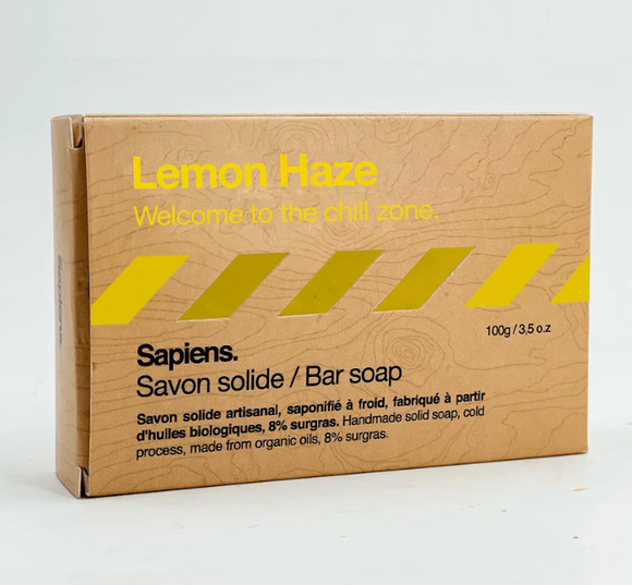 Sapiens - Lemon Haze - Solid Soap 100g