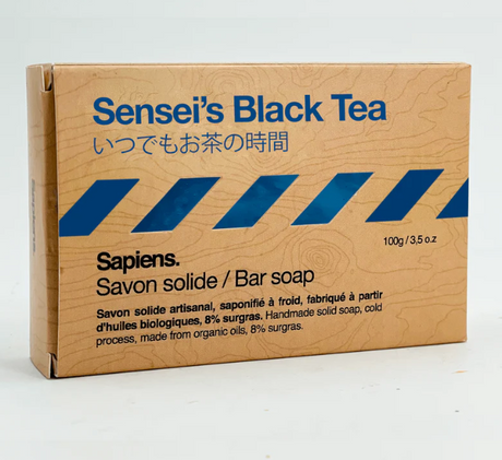 Sapiens - Sensei's Black Tea - Solid Soap 100g