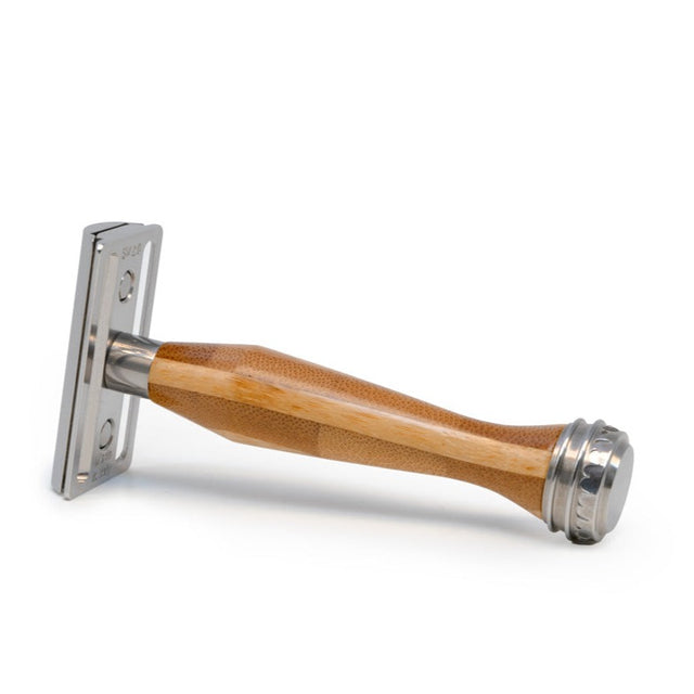 Saponificio Varesino - Bamboo Wood Handle - Stainless Steel Safety Razor