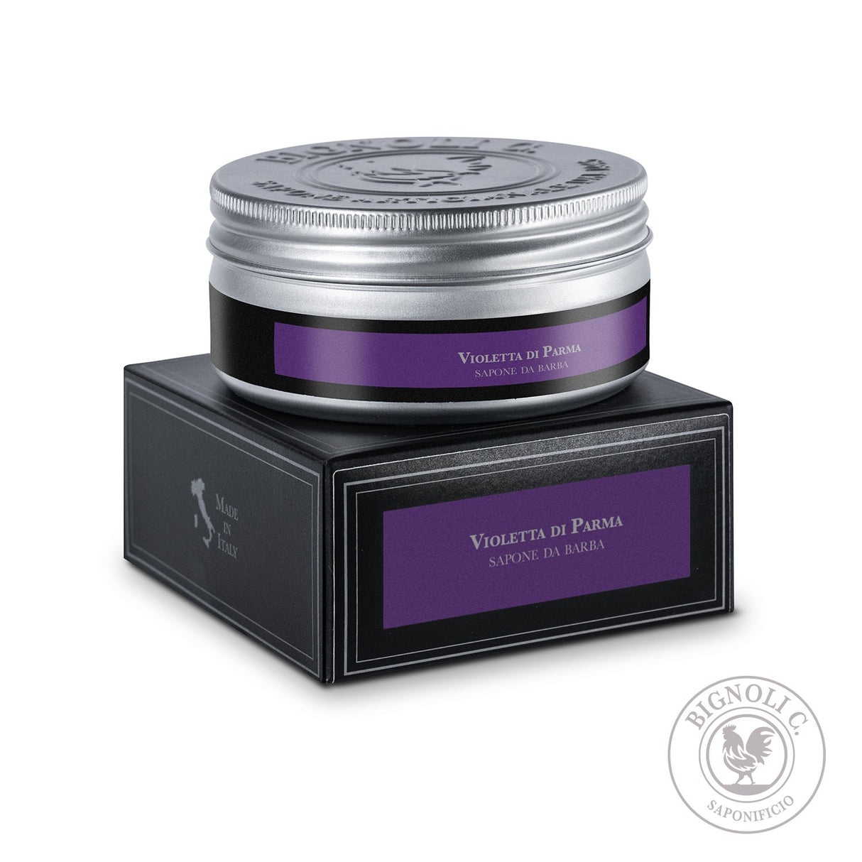 Saponificio Bignoli Violetta di Parma Artisan Shaving Soap 175g