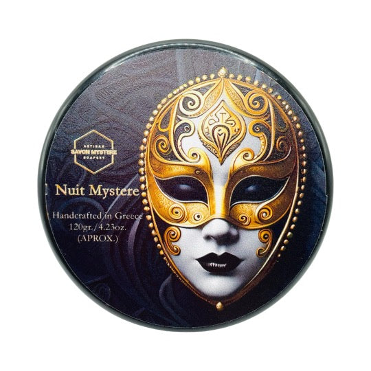 Savon Mystere - Nuit Mystere - Artisan Shave Soap - 4oz