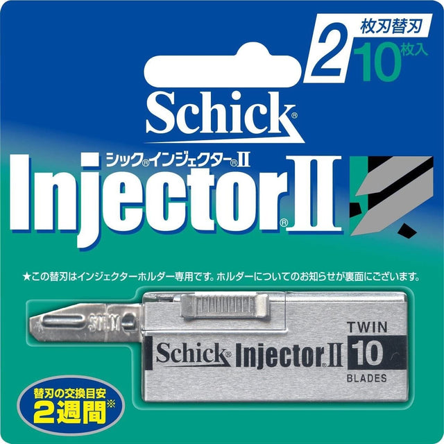 Schick - Japanese Injector Blades – 10 Blades Per Pack